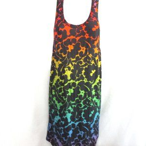 NEW CHRISTOPHER KANE Tank Top DRESS RAINBOW Pride